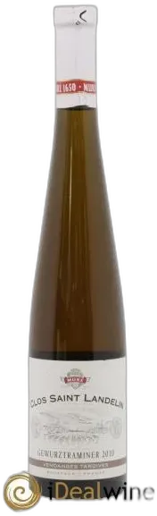 photo du vin Alsace Gewurztraminer Grand Cru Vorbourg Vendanges Tardives Cuvée Clos Saint Landelin Domaine René Muré