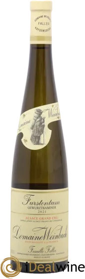 photo du vin Alsace Grand Cru Gewurztraminer Furstentum Weinbach