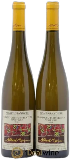 image du vin Alsace Pinot Gris Grand Cru Furstentum Albert Mann