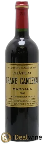 photo du vin Château Brane Cantenac 2ème Grand Cru Classé
