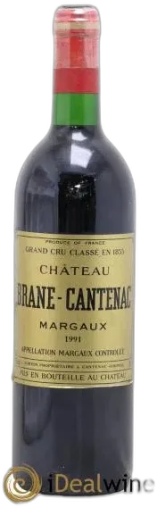 photo du vin Château Brane Cantenac 2ème Grand Cru Classé