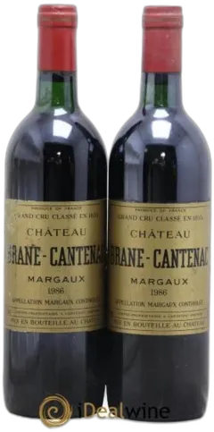 photo du vin Château Brane Cantenac 2ème Grand Cru Classé