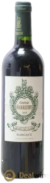 image du vin Château Ferrière 3ème Grand Cru Classé