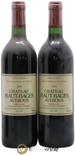 image du vin Château Haut Bages Averous Cru Bourgeois