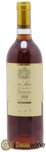 capture du vin Château Suduiraut Crème de Tête 1er Grand Cru Classé
