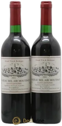 photo du vin Saint-Estèphe Château Bel Air Moutinot