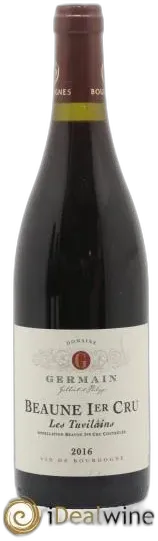 image du vin Beaune 1er Cru les Tuvilains Philippe Germain