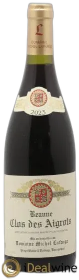 illustration du vin Beaune 1er Cru Clos des Aigrots Lafarge