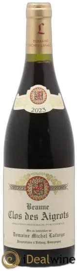 illustration du vin Beaune 1er Cru Clos des Aigrots Lafarge