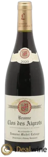 illustration du vin Beaune 1er Cru Clos des Aigrots Lafarge