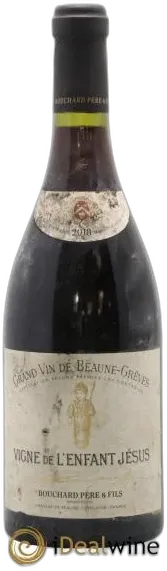 image du vin Beaune 1er Cru Grèves Vigne de L&Apos;Enfant Jésus Bouchard Père & Fils