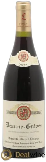 vue du vin Beaune 1er Cru Grèves Lafarge
