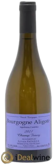 photos du vin Bourgogne Aligoté Champ Forey Sylvain Pataille