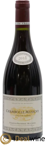 capture du vin Chambolle-Musigny Jacques-Frédéric Mugnier