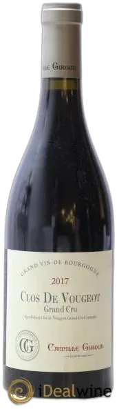 photo du vin Clos de Vougeot Grand Cru Camille Giroud