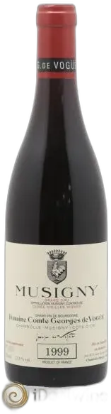 image du vin Musigny Grand Cru Cuvée Vieilles Vignes Comte Georges de Vogüé