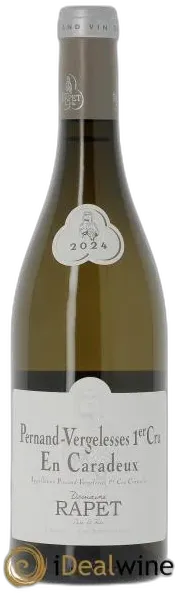 photo du vin Pernand-Vergelesses 1er Cru en Caradeux Rapet Père & Fils