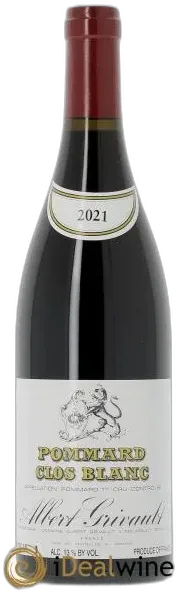 photo du vin Pommard 1er Cru Clos Blanc Albert Grivault