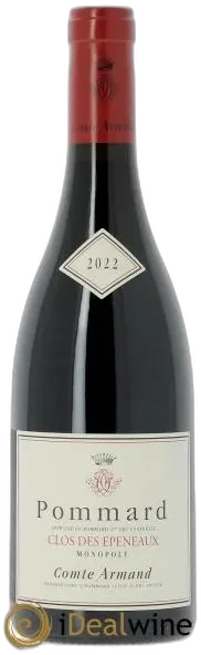 illustration du vin Pommard 1er Cru Clos des Epeneaux Comte Armand