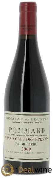 capture du vin Pommard 1er Cru Grand Clos des Epenots de Courcel