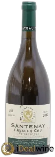 vue du vin Santenay 1er Cru Beaurepaire Château de la Crée