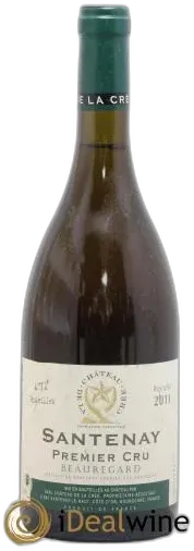 photo du vin Santenay 1er Cru Beauregard Château de la Crée