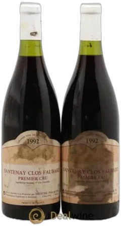 image du vin Santenay 1er Cru Clos Faubard Mestre Père et Fils