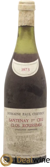 photo du vin Santenay 1er Cru Clos Rousseau Domaine Chevrot