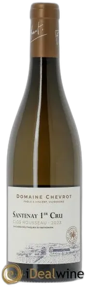 illustration du vin Domaine Chevrot Santenay 1er Cru "Clos Rousseau" Blanc 2021