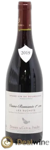 aperçu du vin Vosne-Romanée 1er Cru les Suchots Domaine du Clos des Poulettes