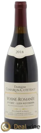 photo du vin Vosne-Romanée 1er Cru les Suchots Confuron-Cotetidot