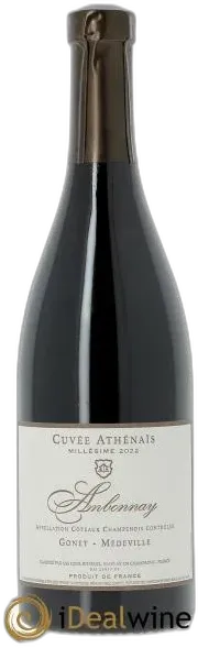 photos du vin Gonet-Medeville Côteaux Champenois Ambonnay "Athenaïs" 2019