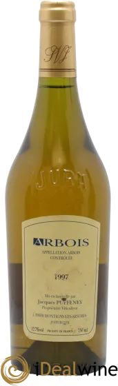 image du vin Jacques Puffeney Arbois Vin Jaune 1988