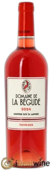 aperçu du vin Méditerranée la Bégude Thyrsus