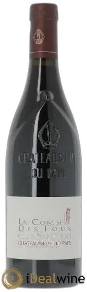 aperçu du vin Châteauneuf-du-Pape Clos Saint-Jean la Combe des Fous Pascal et Vincent Maurel