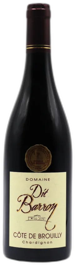 photo du vin Côte de Brouilly Domaine Dit Barron