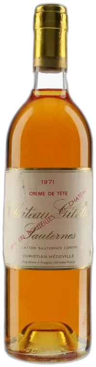 image du vin Crème de Tête