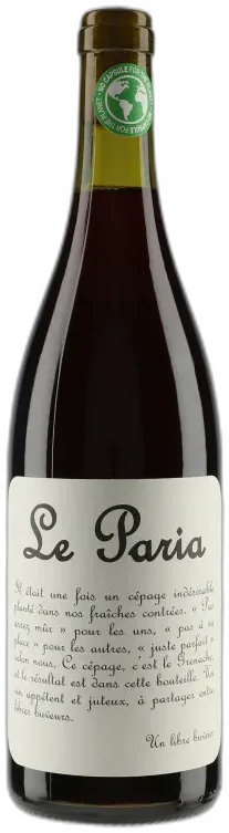 image du vin le Paria 2023