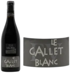 photo du vin Côte Rôtie "le Gallet Blanc"