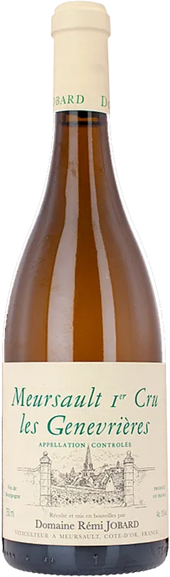 vue du vin Meursault 1er Cru les Genevrières 2018 Domaine Rémi Jobard