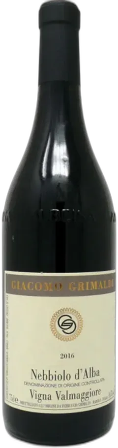 photo du vin Nebbiolo d’Alba Doc Valmaggiore Giacomo Grimaldi