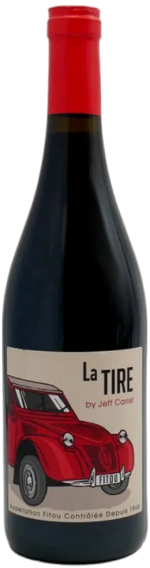 vue du vin Jeff Carrel la Tire Aop Fitou Rouge 2023