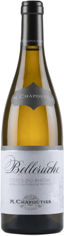photo du vin Maison Michel Chapoutier "Belleruche" Côtes du Rhône Blanc