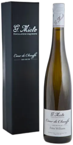 photo du vin Eau de Vie de Poire Williams "Coeur de Chauffe" Distillerie Gilbert Miclo