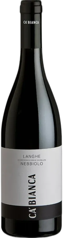 photo du vin Langhe Nebbiolo Doc ca' Bianca