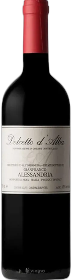 photos du vin Dolcetto d’Alba Doc Gianfranco Alessandria 2023