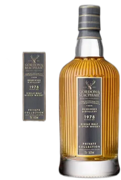 vue du vin Benrinnes Imbottigliato Nel 2021 Invecchiato 43 Anni Cassa Legno Private Collection Gordon & Macphail