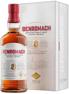 vue du vin Benromach 21 yo Benromach Distillery