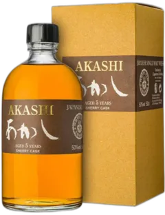 photo du vin Akashi Single Malt 5 yo Sherry Cask Invecchiato 5 Anni Akashi White Oak Distillery