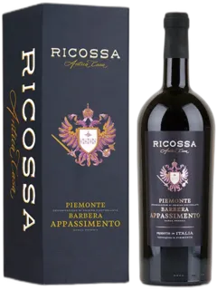 photo du vin Piemonte Doc Barbera Appassimento Ricossa 2023